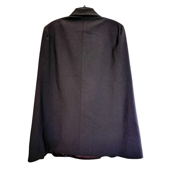 ZARA | Wool Blend Cape Style Blazer - Picture 5 of 7